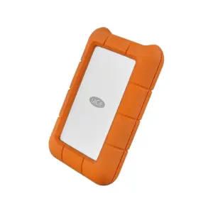 LaCie Rugged USB-C 4TB Portable External Hard Drive (Premium Edition)