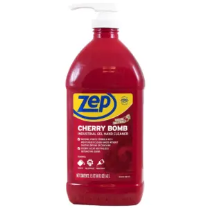 Zep Brand Cherry Bomb Gel Hand Cleaner | Cherry Aromatic Scent | Single | 11 H x 4.4 W x 3.1 L