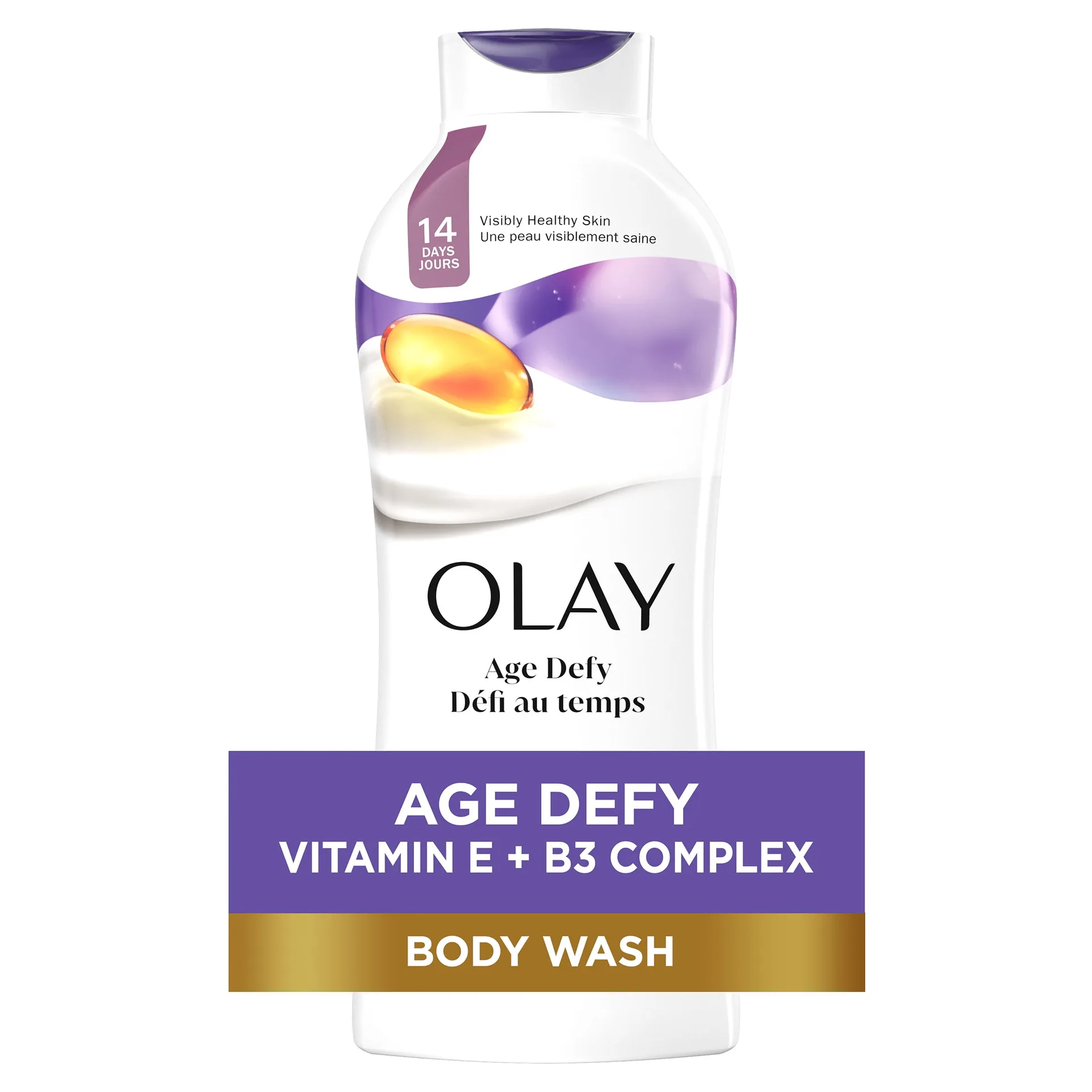 Olay Age Defying Body Wash for Women | Vitamin E | 22 fl Ounce