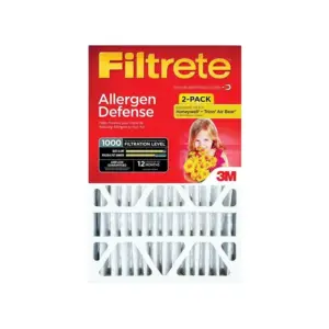 3M Filtrete 20 Inch. W x 25 Inch. H x 4 Inch. D Pleated Air Filter