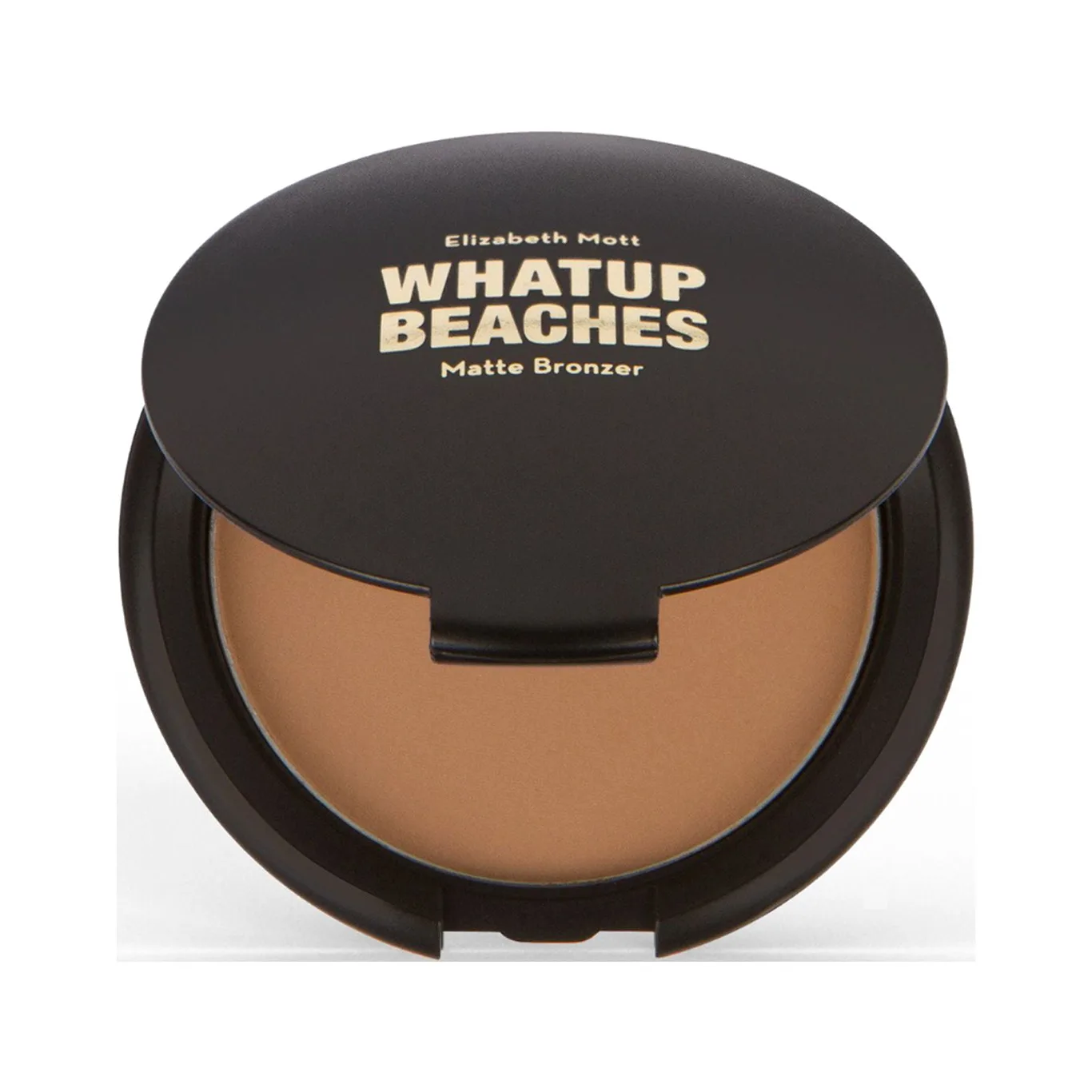 Elizabeth Mott Whatup Beaches Bronzer Face Powder Contour Kit | Vegan & Cruelty Free Facial Bronzing Powder for Contouring & Sun Kissed Coverage | Matte (10g)