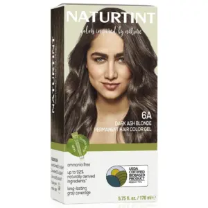 Naturtint 6A Dark Ash Blonde Permanent Hair Color | 2 Pack (Packaging May Vary) | 6A Dark Ash Blonde