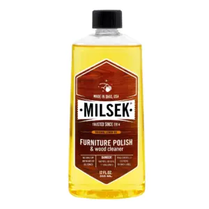 Milsek Lemon Oil Furniture Polish & Wood Cleaner | 12 Ounce | 12 Fl Ounce (1 Pack)