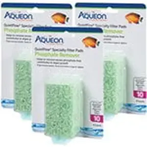 Aqueon Replacement Specialty Filter Pads Phosphate Remover 10 Pack Of 3 (Premium Edition)