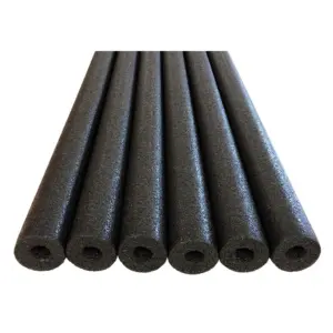 Oodles of Noodles Deluxe Foam Pool Swim Noodles | 6 Pack Black