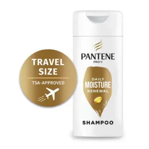 Pantene Pro-V Daily Moisture Renewal Shampoo | for All Hair Types | 3.38 fl Ounce | 1