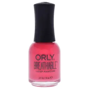 Breathable Treatment + Color # 20919 | Nail Superfood by Orly for Women | 0.6 Ounce Nail Polish | Orange