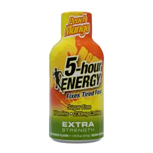 5-hour ENERGY Shot | Extra Strength | Peach Mango