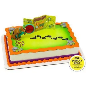 Scooby-Doo! Mystery Revealed Cake Topper Decorating Set (Premium Edition)