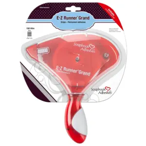 Scrapbook Adhesives by 3L Double-Sided 10.63'' Adhesives Tape Runner | White