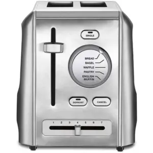 Cuisinart 2 Slice Stainless Steel Custom Select Toaster | New | CPT-620P1 | 2slice