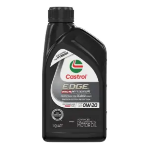 Castrol EDGE High Mileage 10W-30 Advanced Full Synthetic Motor Oil | 1 Quart | Single