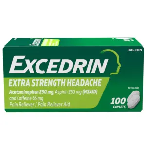 Excedrin Extra Strength Headache Relief Caplets | 100 Count