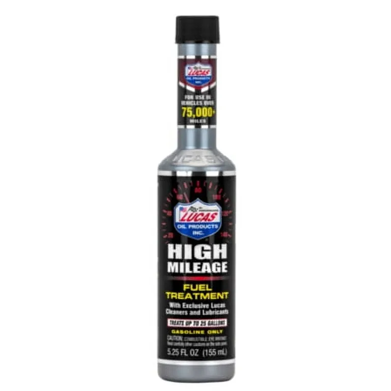 Lucas Oil 10977 Automotive High Mileage Fuel Treatment 5.25 Ounce | 1