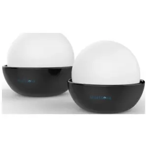 Set of 2 Stone Decorative Ceramic Natural Water Humidifiers by Bluestone (Premium Edition)