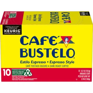 Caf Bustelo Espresso Style Dark Roast Coffee | 12 Keurig K-Cup Pods