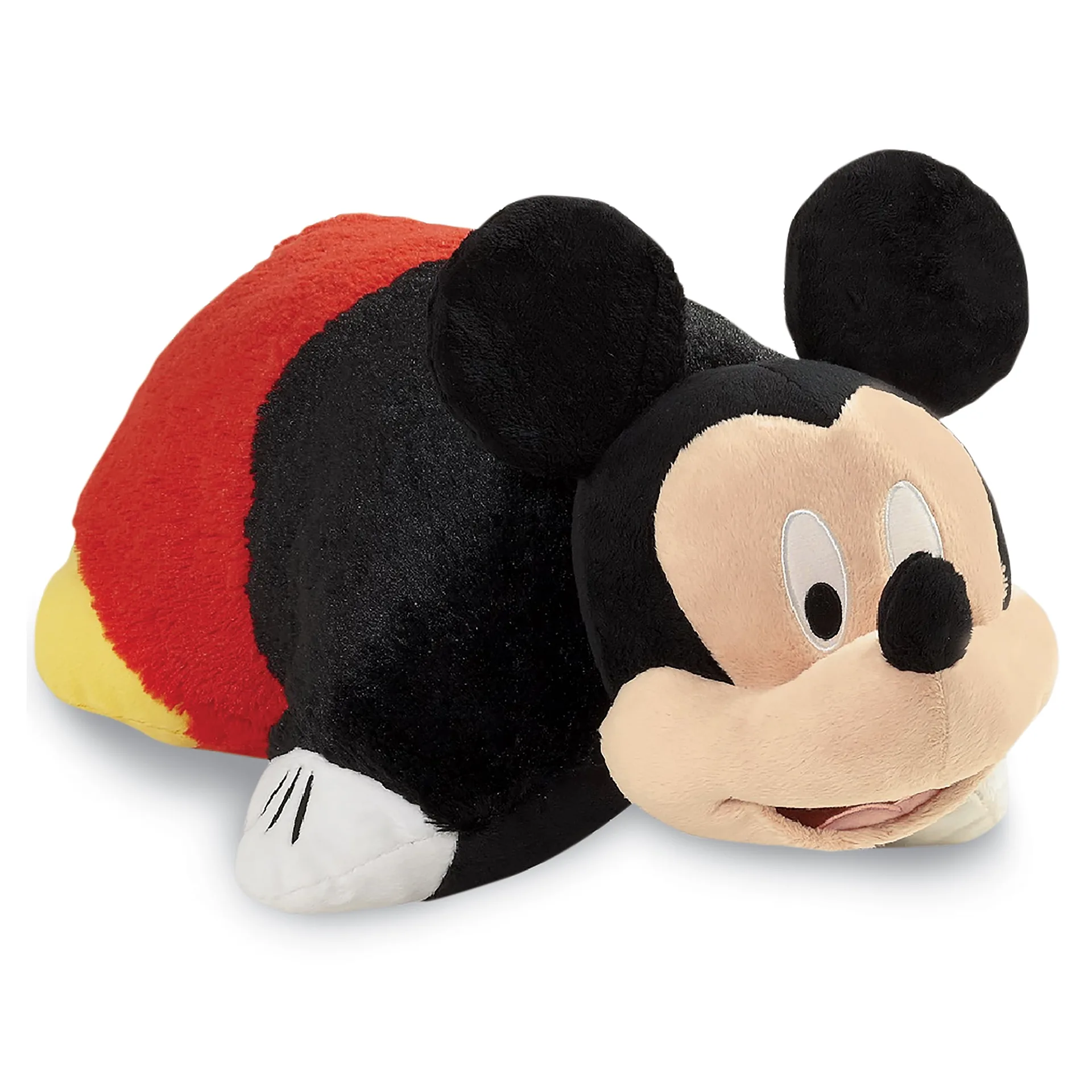 Pillow Pets Disney Mickey Mouse Stuffed Animal Plush | 16 | Black/Red/Yellow