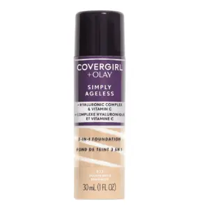 Simply Ageless 3-Inch-1 Liquid Foundation 232 Nude Beige 1 Fl Ounce (Pack of 6)