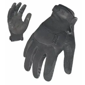 IRONCLAD EXOT-PBLK-23-M Mechanics Gloves | Black | Single Layer & Seamless | Spandex/Neoprene
