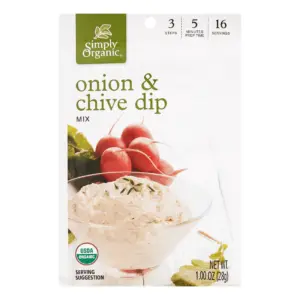 Simply Organic Onion & Chive Spice | 1.8 Gm