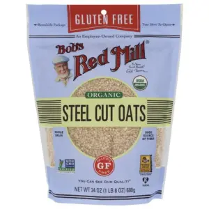 Bob's Red Mill Gluten Free Organic Steel Cut Oats | 24 Ounce