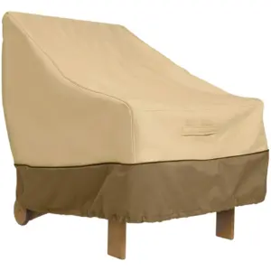 Classic Accessories Veranda Adirondack Chair Cover | Water Resistant Outdoor Furniture Cover (71932) | 31.5L x 33.5W x 36H