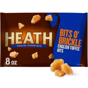 Heath Bits O' Brickle English Toffee Baking Bits | Bag 8 Ounce | Single