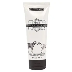 Beekman 1802 | Hand Cream | Pure Goat Milk | Fragrance-Free Moisturizing and Hydrating Goat Milk Hand Lotion for Dry and Sensitive Skin | Anti-Aging Hydration | Goat Milk Hand Care | 3.4 Ounce
