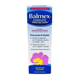 Balmex Complete Protection Diaper Rash Cream | 2 Ounce