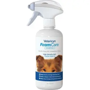 Vetericyn FoamCare Pet Shampoo + Conditioner | Thick Coats | 16oz