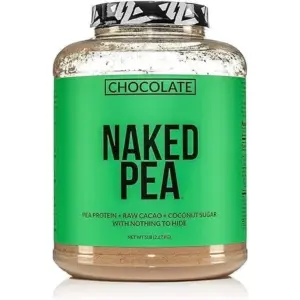 Naked Pea | Chocolate Pea Protein Isolate | Only 3 Ingredients | 19g Chocolate Vegan Protein | 5LB | 5 lbs
