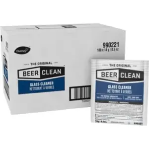 Beer Clean Glass Cleaner Concentrate Powder | Pack of 100