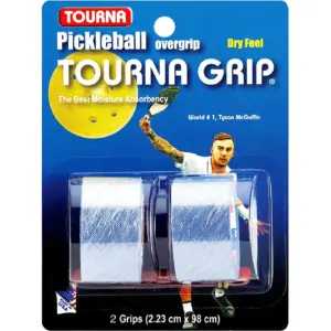 Tourna Tourna Grip Pickleball Overgrip 2 Pack ( Light Blue ) (Premium Edition)