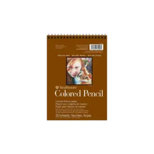Strathmore 6 x 8 Wire Bound Colored Pencil Pad (Premium Edition)