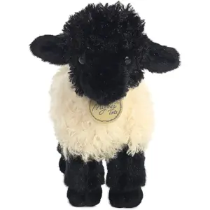 Aurora | Small White Miyoni Tots | 7.5 Suffolk Lamb | Adorable Stuffed Animal