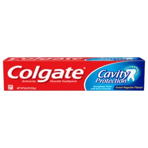 Colgate Cavity Protection Toothpaste with Fluoride | 8 Ounce