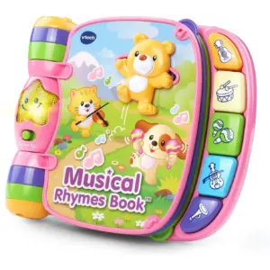 VTech Kids Musical Rhymes Book | Pink | Electronic Learning System