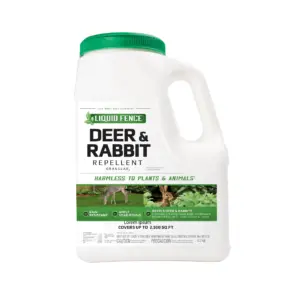 Liquid Fence Deer and Rabbit Repellent Granular | 5 Pounds