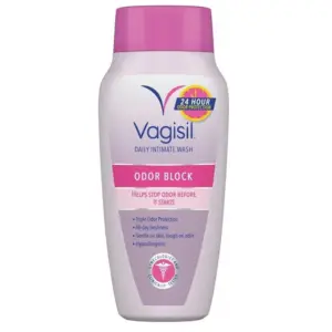 Vagisil Odor Block Daily Intimate Vaginal Wash 12 Ounce (Pack of 2)