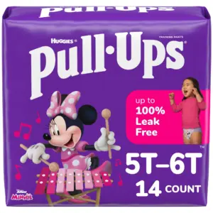 Pull-Ups Girls' Potty Training Pants | 5T-6T (46+ lbs) | 14 Ct (Select for More)