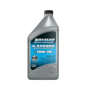 Quicksilver 10W-30 4-Stroke Marine Engine Oil | 1 Quart