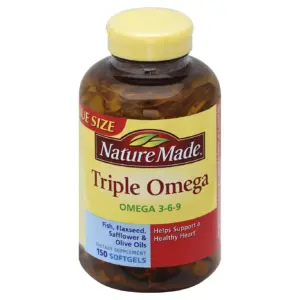 Nature Made Triple Omega 3-6-9 Softgels | 150 Count