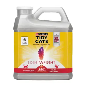 Purina Tidy Cats Lightweight 24/7 Performance Odor Control Clumping Cat Litter | 1