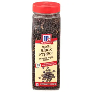 McCormick Whole Black Pepper | 17.5 Ounce