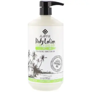 Alaffia Body Lotion Coconut Lime 32 fl Ounce 950 Milliliters | 32 Ounce