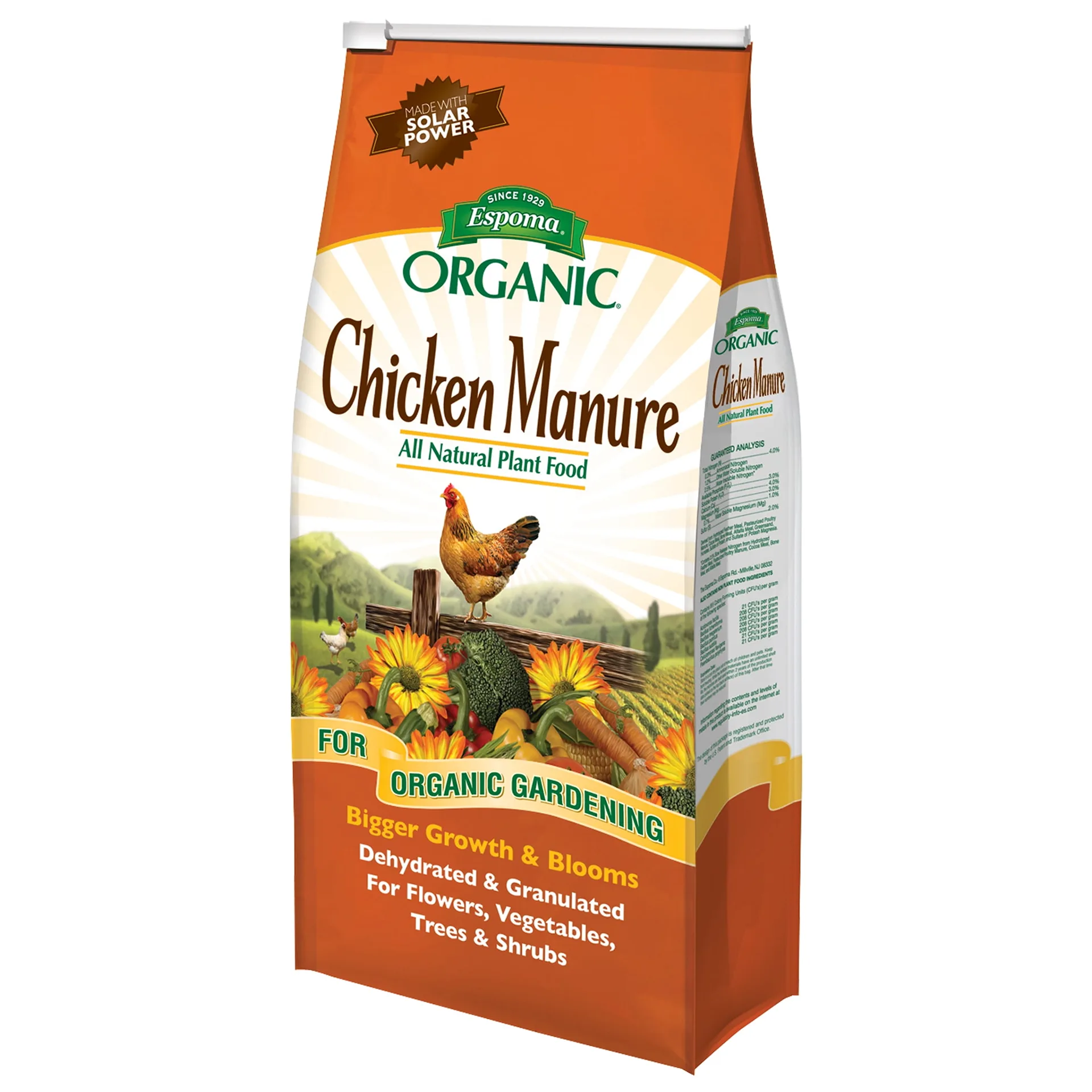 Espoma Organic Chicken Manure (25lb) (Premium Edition)