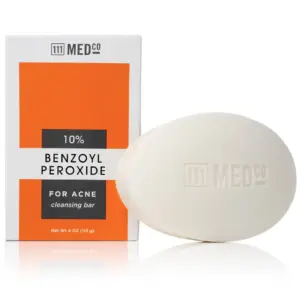 111MedCo 10% Benzoyl Peroxide Acne 4oz. Medicated Soap (Premium Edition)