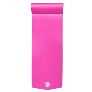 Texas Rec 5.8' Super Soft Swimming Pool 1-Person Splash Float with Head Rest | Flamingo Pink