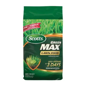 Scotts Green Max Lawn Fertilizer | 10,000 sq. ft. | 33.33 lbs