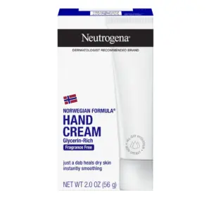 Neutrogena Norwegian Formula Dry Hand & Body Cream | Fragrance-Free Lotion | 2 Ounce | 1